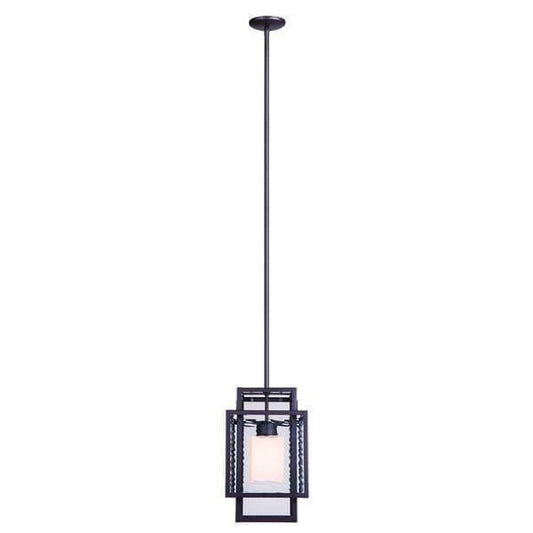 Lara 1-Light Geo Bronze Pendant Damaged Box-Lighting-Tool Mart Inc.