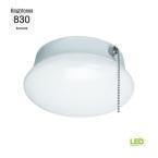 LED flush mount ceiling light with pull chain damaged box-Lighting-Tool Mart Inc.