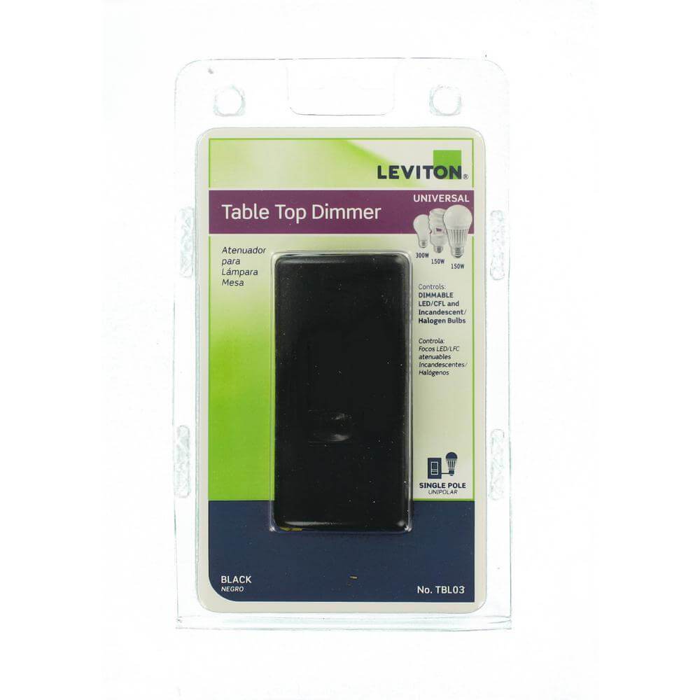 Leviton tabletop dimmer damaged box-outlets, switches, & plates-Tool Mart Inc.