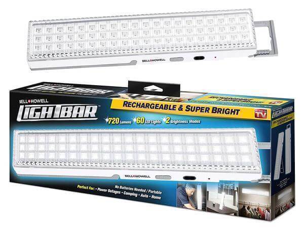 Light Bar Bell + Howell 60 LED Rechargeable, Weather-Proof Lighting Damaged Box-Lighting-Tool Mart Inc.