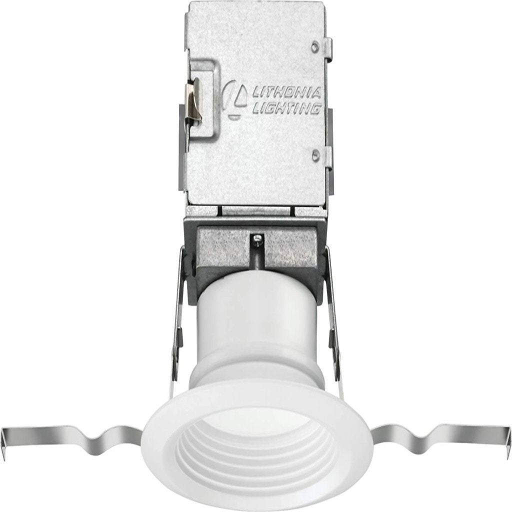 Lithonia Lighting Integrated Canless Kit 3" White Baffle Damaged Box-recessed fixtures-Tool Mart Inc.