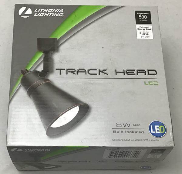 Lithonia Lighting Lamp Shade Track Head, 8W, 500 Lumen, Bronze, Oil Rubbed Damaged Box-Lighting-Tool Mart Inc.