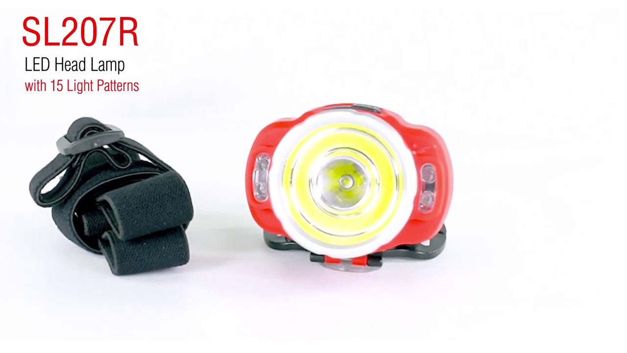 Led Headlamp With 15 Light Patterns Schumaher