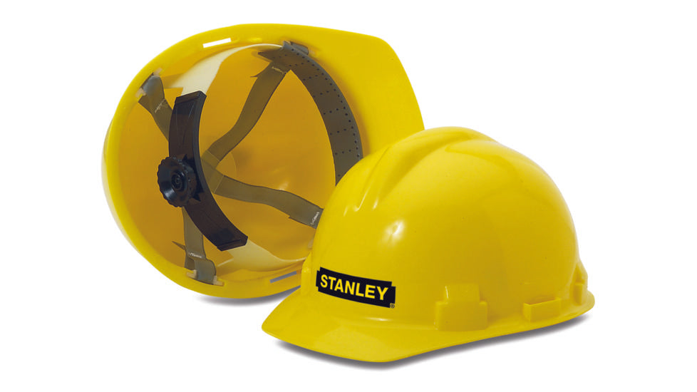 Stanley Yellow Adjustable Hard Hat