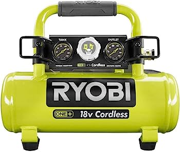 Ryobi One Plus 18V Cordless 1 Gal Portable Air Compressor (Tool Only) Damaged Box