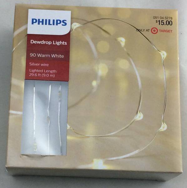 Philips 90ct Warm White Dewdrop LED Lights Damaged Box-Lighting-Tool Mart Inc.