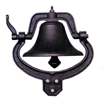 Real Steel Heavy Duty Cast Iron Freedom Farmhouse Dinner Bell-OTHER ITEMS-Tool Mart Inc.