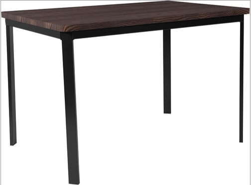 Rectangular Dining Table in Espresso Wood Finish-furniture-Tool Mart Inc.
