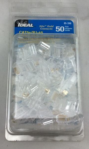 RJ-45 8-Position 8-Contact Category 5e Modular Plugs (50 per Pack)-electrical-Tool Mart Inc.