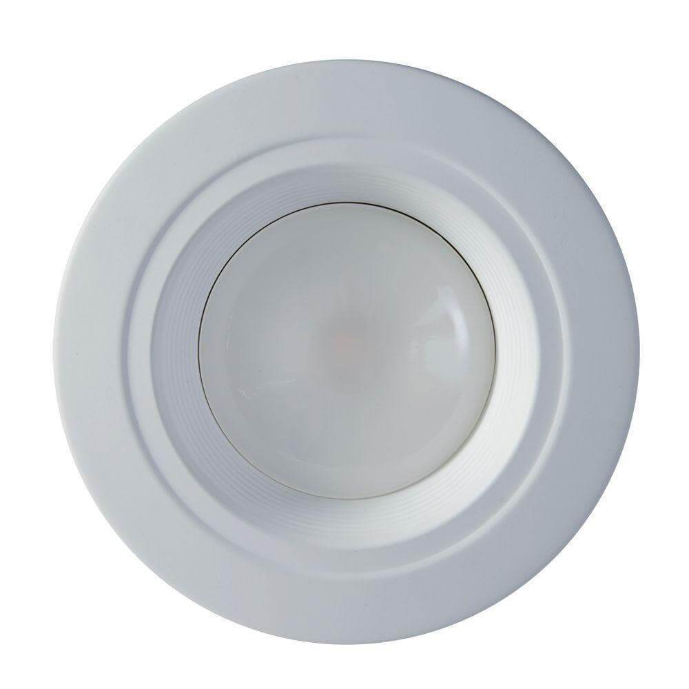 RL 4 in. White Integrated LED Recessed Ceiling Light Fixture Retrofit Baffle Trim with 90 CRI, 3000K Soft White 4.5 out of 5 (953) Damaged Box-recessed fixtures-Tool Mart Inc.