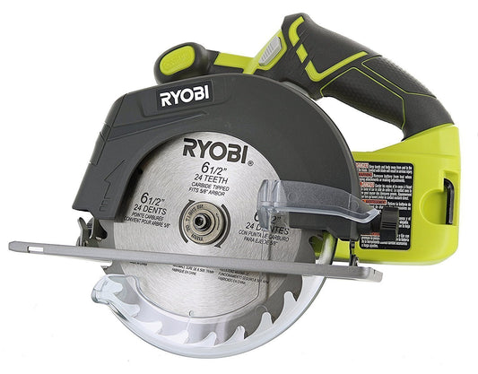 Ryobi One Plus 18V 6-1/2" Circular Saw Tool Only *Scratch & Dent* In Damaged Box* Opened & Tested-POWER TOOLS-Tool Mart Inc.