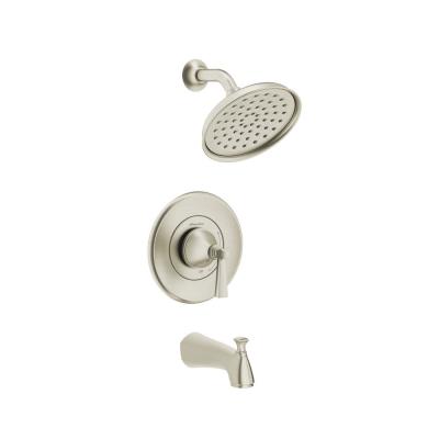 American Standard Brushed Nickel Rumson Single Handle 1 Spray Tub and Shower Faucet with 1.8 GPM Damaged Box