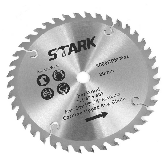 Stark 7 1 4inch 40 Tooth Saw Blade