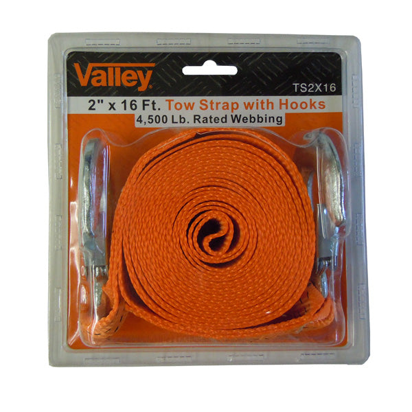 2 Inch X 16 Foot Tow Strap