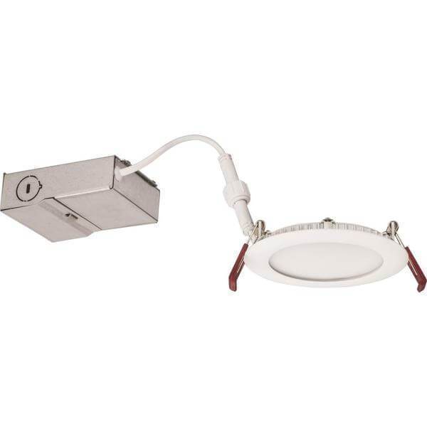 Ultra-Thin Wafer 4 in. White Integrated LED Dimmable Recessed Kit Damaged box-recessed fixtures-Tool Mart Inc.