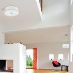 Varano chrome ceiling mount drum pendant damaged box-Lighting-Tool Mart Inc.