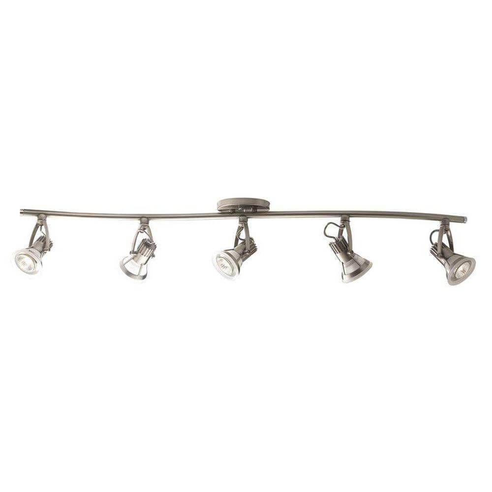 Vortex 5-Light Satin Nickel Track Lighting Kit damaged box-Lighting-Tool Mart Inc.