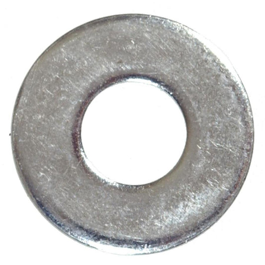 Hillman 10 Count 4 mm Zinc Plated Metric Flat Washer