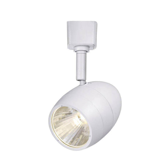 White dimmable LED track lighting head damaged box-Lighting-Tool Mart Inc.