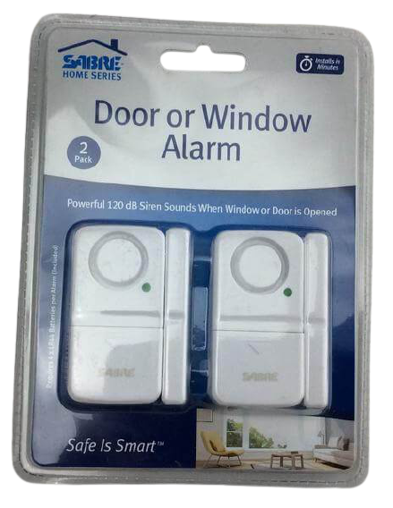 Wireless Door and Window Alarm 2 Pack Damaged Package