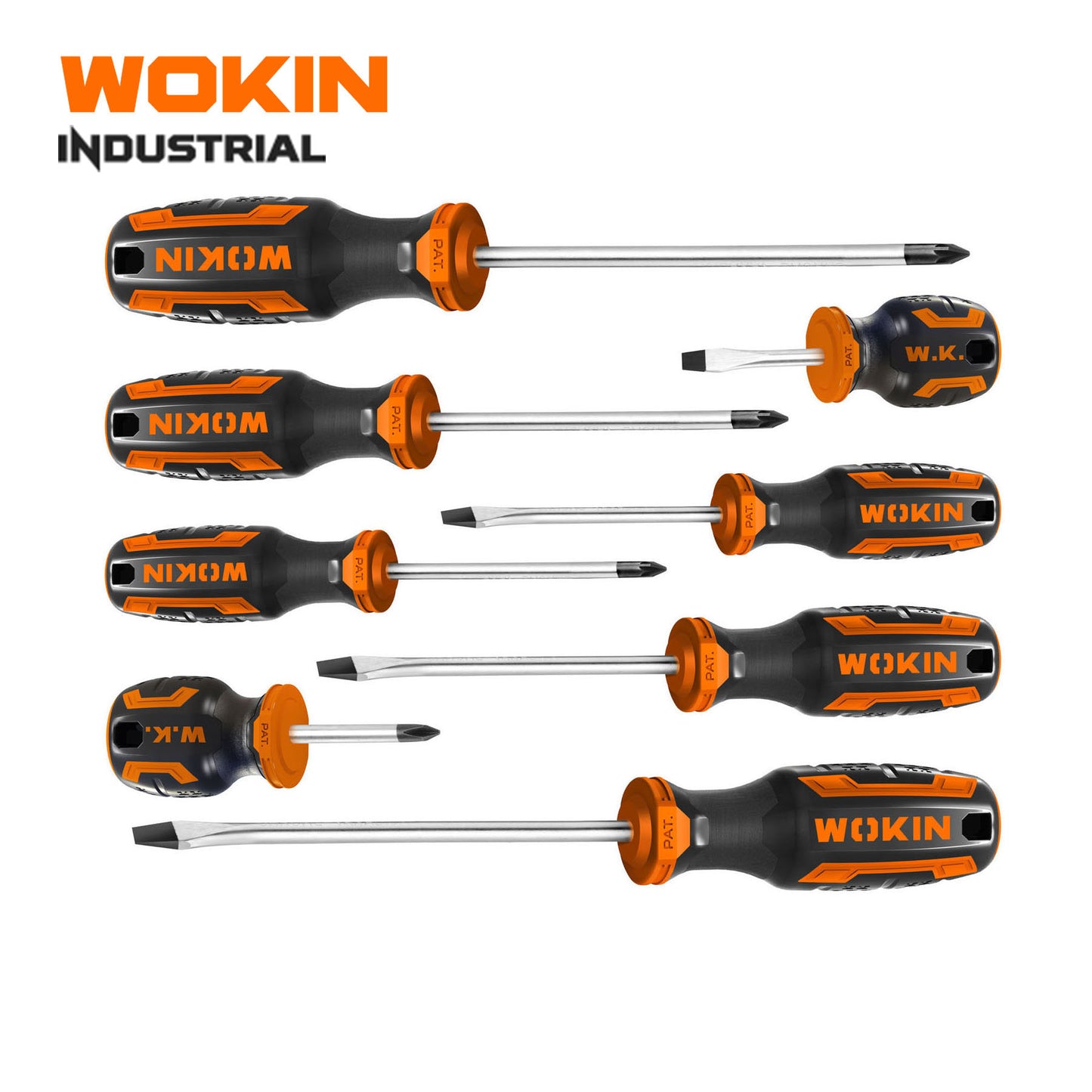 Wokin 8 Piece Industrial Screwdriver Set
