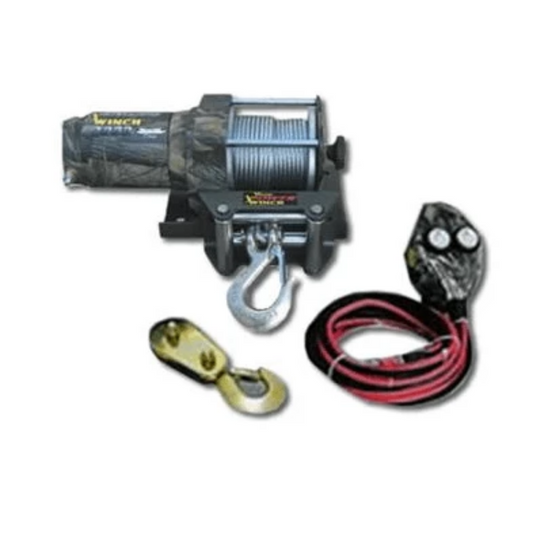 Wood Power 2000 LB Real Tree Camouflage Winch-winches & jacks-Tool Mart Inc.
